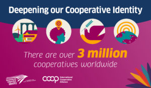 ICA world congress graphic - there are 13 million coops in the world