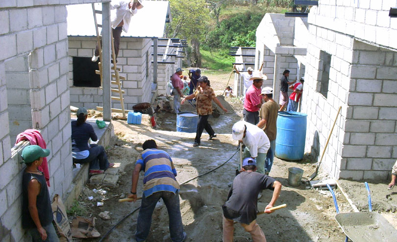 Uruguay building a housing co-op